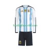 Tenue Argentine World Cup Enfant Domicile 2026 Maillot de Foot ML